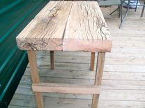 Small Reclaimed Farm House Table, Harvest Table 3 small