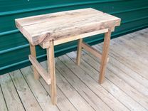 Small Reclaimed Farm House Table, Harvest Table 5 small