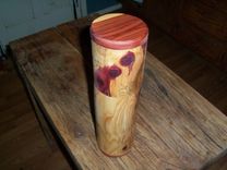 Cylindrical Cedar Bandsaw Box 2 small