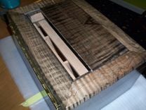 Humidor, Tiger Maple 1 small