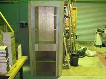 Mirrored Corner Cabinet 4 small