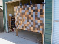 King Size Wood Wall Art/Headboard 1 small