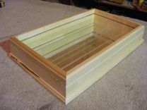 Mirrored Shadow Box,Maple Shadow Box 5 small