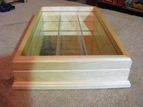 Mirrored Shadow Box,Maple Shadow Box 6 small