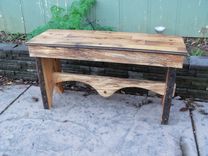 Modern Reclaimed Rustic Oak & Spalted Beach With Walnut Inlay 1 small