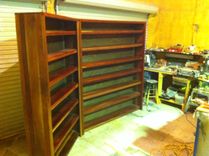 Cherry Bookcases, Executive Bookcase 1 small
