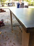 Metal Topped And Pinned Bar Height Table 3 small