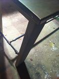 Metal Topped And Pinned Bar Height Table 6 small