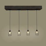 Rustic Oak Beam Light Fixture 1 small
