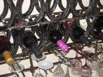 Wine Rack - Wall Mount 5 small