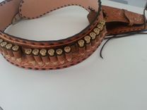 Leather Gun Holster And Belt 6 small