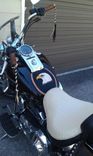 Genuine Ostrich Skin Motorcycle Seat Cover 1 small
