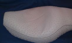 Genuine Ostrich Skin Motorcycle Seat Cover 3 small
