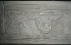 Raw Clay Tile Pre-Fire Examples 5 small