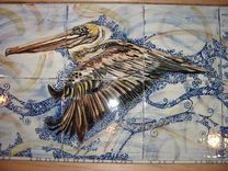 Custom Hand Glazed Art On Tile Murals And Decos 16 small