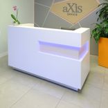 Modern Custom Reception Desk - Manhattan U-Shape Desk 1 small