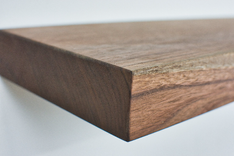 Walnut Floating Shelves, Espresso Floating Shelves, Dark Wood Floating Shelves, Black Walnut Shelf 4 small
