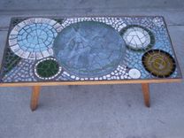 Broken China Mosaic Coffee Table 3 small