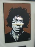 Custom Willie Nelson Mirror Portrait 4 small