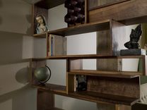 Walnut Shelving Unit 4 small