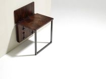 Walnut And Steel Folding Dining Table 3 small
