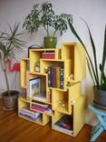 Painted Wood Bookcase 2 small