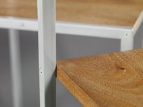 Mahogany And Steel Dining Chair 5 small