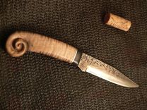 Custom Knife, Shell Handle 2 small