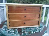 Jewelry Chest; Sycamore And Other Woods 2 small