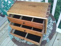 Jewelry Chest; Sycamore And Other Woods 3 small