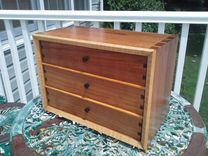 Jewelry Chest; Sycamore And Other Woods 4 small