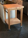 Kitchen Chopping Block Cart 1 small