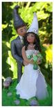 Custom Gnomes Wedding Topper 1 small