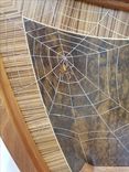 Award Winning  Art Nouveau Marquetry Bed 6 small