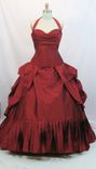 Red Wedding Gown Alternative Corset Gown 1 small