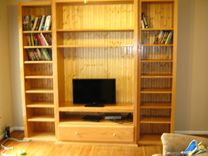 Entertainment Center/ Book Shelves 2 small