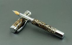 Quail Egg Custom Mosaic Fountain Pen 1 small