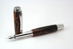 Redwood Lace Burl Fountain Pen 2 small