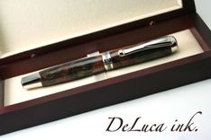 Redwood Lace Burl Fountain Pen 3 small