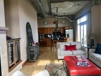 Loft Granite Or Marble And Cherry Wood Kitchen Table Dining Table Or Coffee Table 5 small