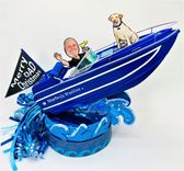 Nautical Birthday Personalized Cake Topper, Boating Cake Toppers 1 small