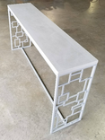 In Stock/Modern Metal Console Table 2 small