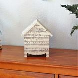 Tabletop Wood Cubby Shelves Blue Bird Cubby Box & Mini Floral, Pigeon Hole Shelf, Miniature Cubby 3 small