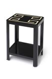 Occasional Table With Genuine Snakeskin 2 small