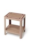 Occasional Table With Genuine Snakeskin 4 small