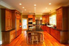 Shaker Style Custom Cherry Kitchen 7 small