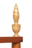 Twin Mahogany Canopy Bed 3 small