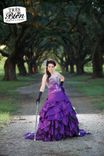 Purple Wedding Dress 1 small