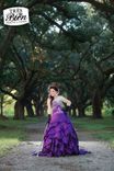 Purple Wedding Dress 3 small