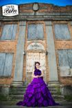 Purple Wedding Dress 4 small